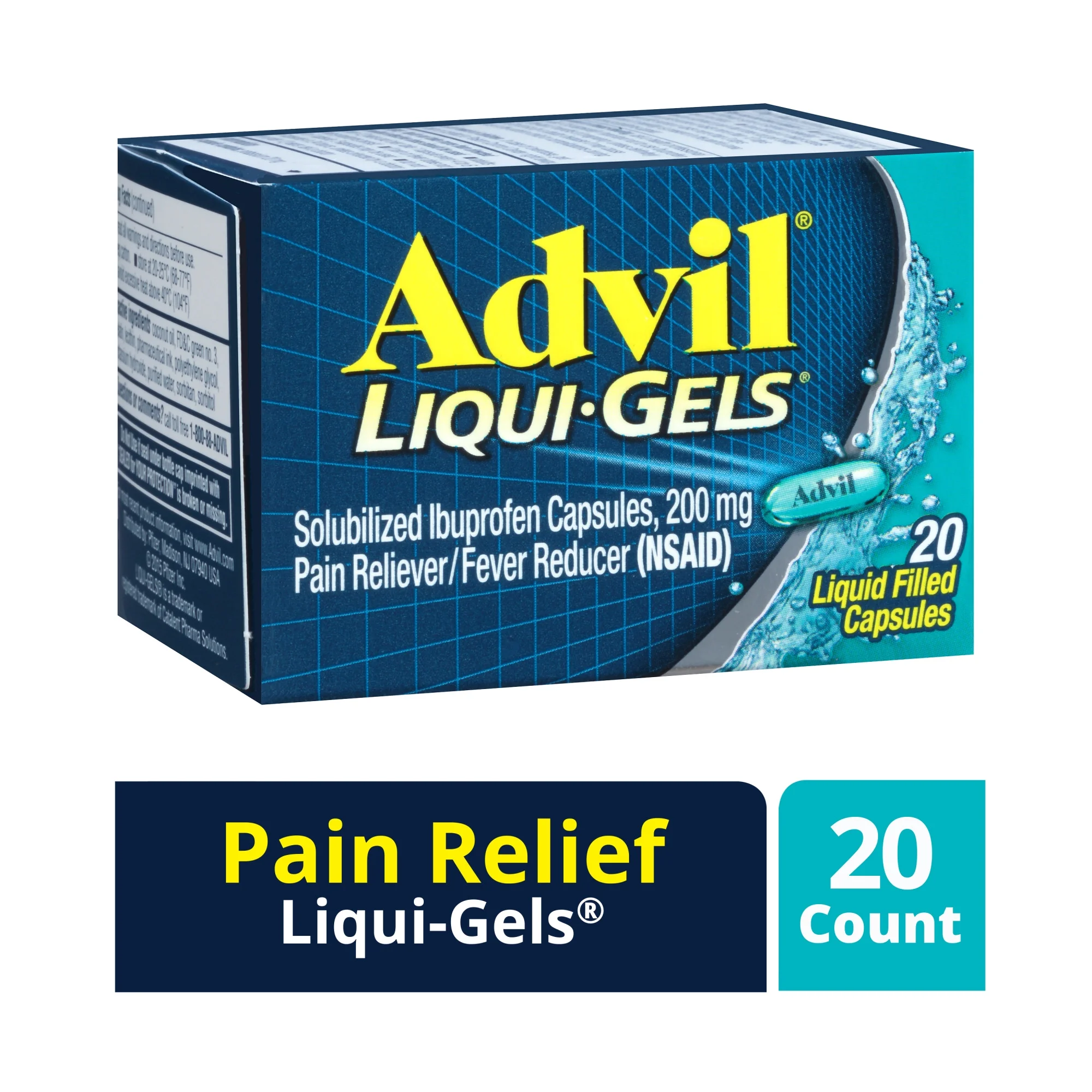 Advil 20 Liquid Capsules