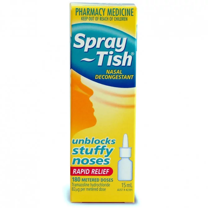 SprayTish Nasal Decongestant 15ml