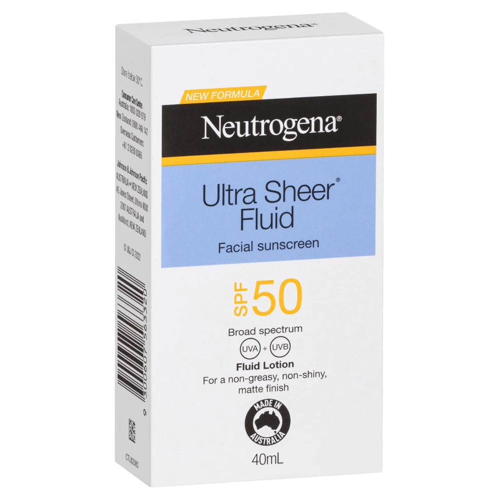 Neutrogena Ultra Sheer Fluid SPF50 40mL