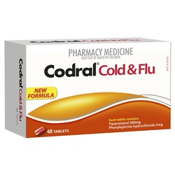 Codral Cold  Flu Tablet 48 Tablets