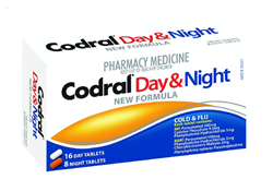 Codral Pe Day  Night 24 Tablets