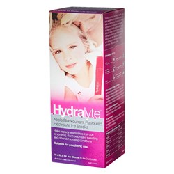 Hydralyte Electrolyte Ice Block Apple Blackcurrant 16 Pack