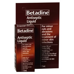BETADINE BETADINE LIQ 15ML
