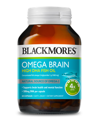 Blackmores Omega Brain Health 60 Capsules