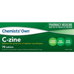 Chemists Own Czine 10mg 70 Tablets