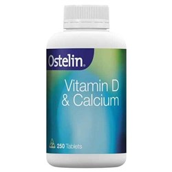 Ostelin Vitamin D  Calcium 250 Tablets