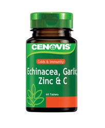 Cenovis Echinacea Garlic Zinc  C 60 Tablets
