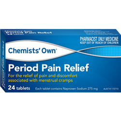 Chemists Own Period Pain 24 Tablets