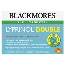 Blackmores Lyprinol Double 30 Capsules