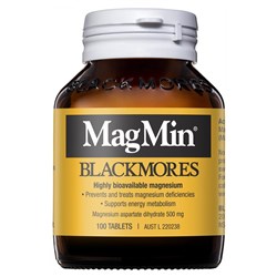 Blackmores MagMin 500mg 100 Tablets