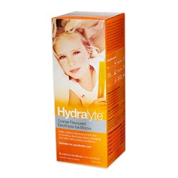 HYDRALYTE HYDRALYTE ICE BLOCK ORANGE 16