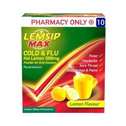Lemsip Flu Max Strength 10 Sachets