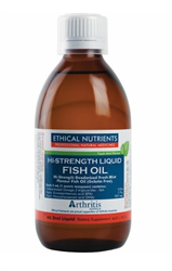 Ethical Nutrients HiStrength Fresh Mint Liquid Fish Oil 170mL