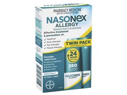 Nasonex Allergy 140 MD Spray Twin Pack
