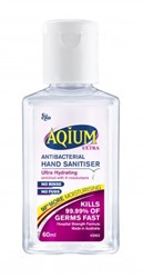 Ego Aqium Antibacterial Hand Sanitiser Ultra 60mL