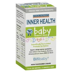 Ethical Nutrients Inner Health Baby Probiotic Drops 8mL