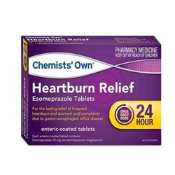 CHEMIST OWN CO HBURN ESOMEPRAZOLE TAB 20MG 14