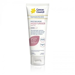 CANCER COUNCIL CANC FACE MATTE INVIS 50 75ML