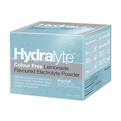 Hydralyte Effervescent Lemonade 5g 10 Pack