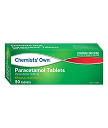 Chemists Own Paracetamol 50 Tablet