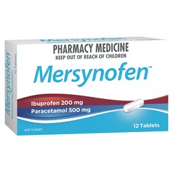 Mersynofen 12 Tablets