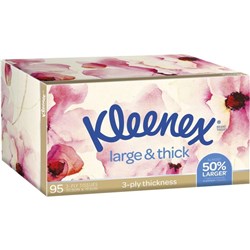 Kleenex Tissue Large N Thick 3ply 95 Packs