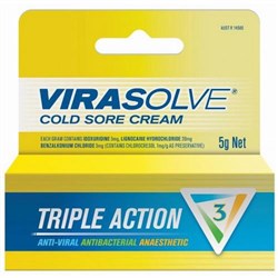 Virasolve Coldsore Cream 5g