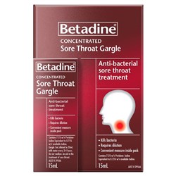 Betadine Sore Throat Gargle 15ml