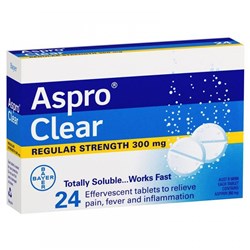 Aspro Clear 24 Tablets