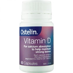 Ostelin Vitamin D 60 Capsules