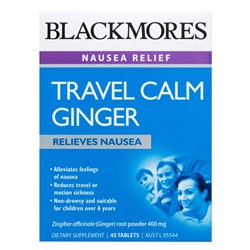 Travel Calm Ginger 45 Tablets