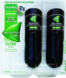 Nicorette Quick Mist Spray Duo 150x2