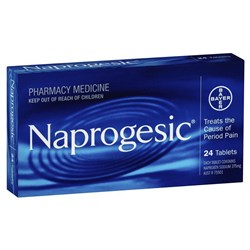 Naprogesic 275mg 24 Tablets